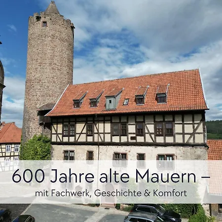 Graefin Anna - Rueckzugsort Fuer Freundetreffen In Der Historischen Hinterburg - 2 Schlafzimmer, Altstadtlage, Garten, Aufzug, Hund Willkommen شقة شليتز