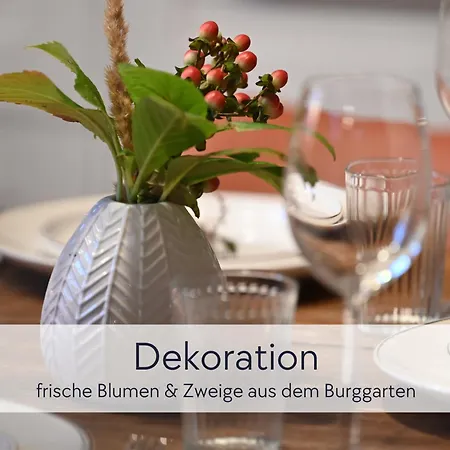 Graefin Anna - Rueckzugsort Fuer Freundetreffen In Der Historischen Hinterburg - 2 Schlafzimmer, Altstadtlage, Garten, Aufzug, Hund Willkommen シュリッツ