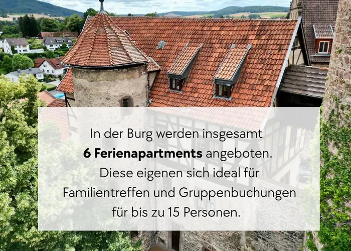 Appartement Graefin Anna - Rueckzugsort Fuer Freundetreffen In Der Historischen Hinterburg - 2 Schlafzimmer, Altstadtlage, Garten, Aufzug, Hund Willkommen